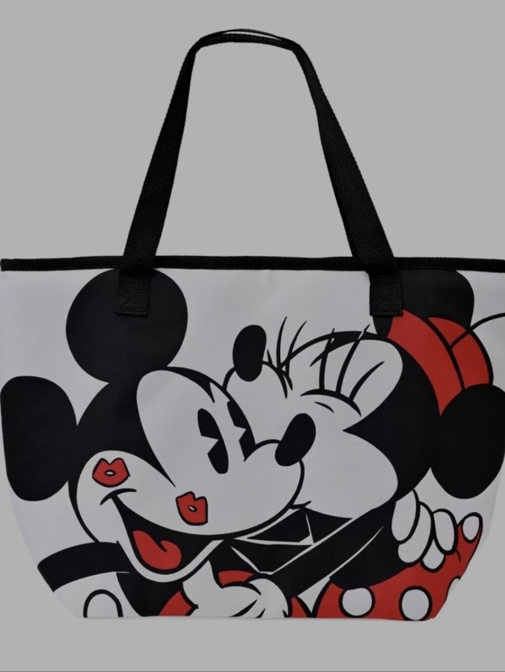 Disney Store Japan Mickey Minnie Insulated Cooler Tote Bag NWT - Picture 2 of 11